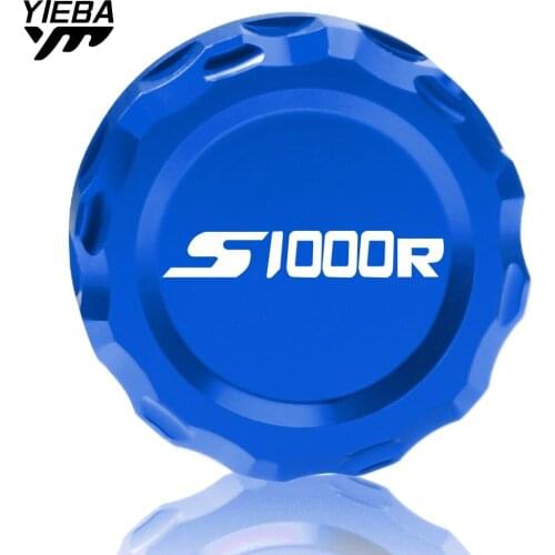 For BMW S1000R S 1000 R S 1000R 2013 204 2015 2016 2017 Motorcycle Rear Brake Master Cylinder Reservoir Cover Cap CNC Aluminum