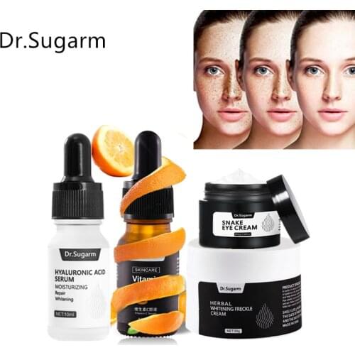 Dr.Sugarm Whitening Facial Cream Kit