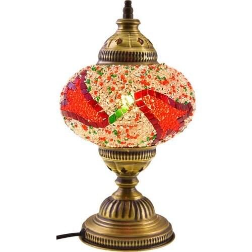 Desktop Mosaic Desk Lampshade Lamp Night Lamp
