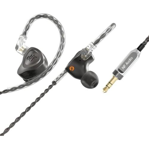 NF NA2+ NM2+ Dual Cavity Dynamic Aluminum Hifi Music Bass Pop Monitor Audiophile Earphones Earbuds NM2 NM2+ 2 Pin 0.78mm Cable