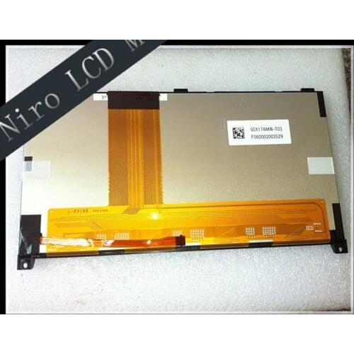 Niro DHL Shipping New Original Car GPS/DVD Navigation LCD Screen Panel GCX174AKN-T03 LCD Display Auto Repair