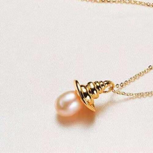 Cap Shape Pendant Base Mount Finding Settings Jewelry Parts Fitting Accessories for Pearls Corals Jade Beads Crystal Stones