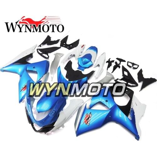 Complete Fairings Kit For GSXR1000 09-16 09 10 11 12 13 14 15 16 K9 Injection Fairings ABS Plastics Bodywork Blue White Cowling