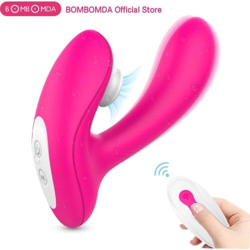 Remote Sucking Vibrator Clit Sucker Clitoris Stimulator Masturbator Dildo Licking Tongue Toys For Adults Sex Toys for Woman