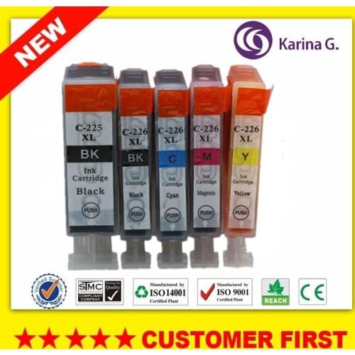 Compatible Ink Cartridge For PGI-225 CLI-226 PGI225 for Canon Pixma iP4920 MG5220 MG5320 MG6220 MG8220 MX882 printer PGI225
