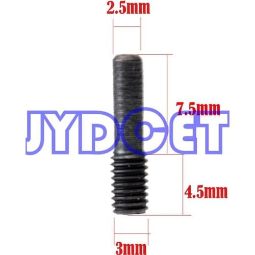 Steel Hex Adapter Universal Joint Screw Pin M3/M4/M5 For RC Axial SSD GS01