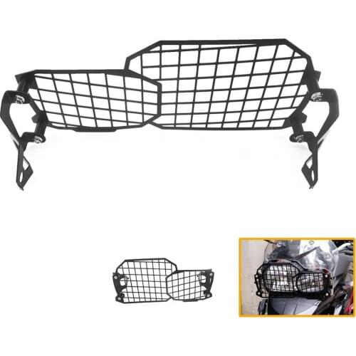 Motorcycle Headlight Lamp Grill Cover Steel Grille Protector Guard for BMW F650GS F700GS 800GS 2008-2018