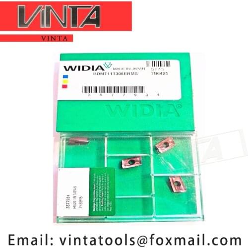 Free shipping CNC carbide milling inserts WIDIA BDMT11T308ERMS TN6425 milling blade tips