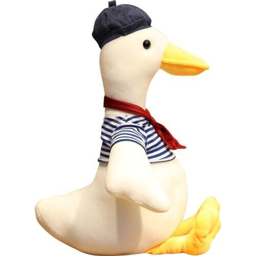 Duck doll cartoon cute duck plush toy living room decoration pillow cushion sleeping pillow doll doll