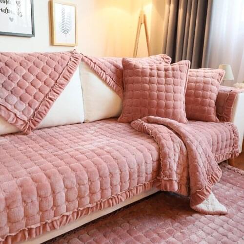 Thicken Cover For Sofa Non-slip Sofa Cover Sofa Towel Couch Cover Seat Cover for Living Room Corner Sofa Towel