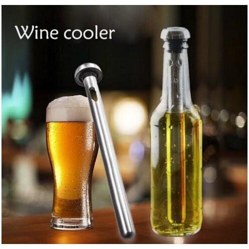 Wine Liquor Chiller Cooling Ice Stick Rod In-Bottle Pourer Beer 304 Stainless Steel