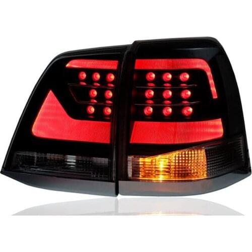 For 2008-2015 Land Cruiser LED tail light assembly Land Cruiser LC200 rear tail light new fashion taillights