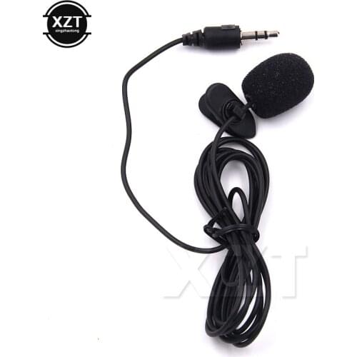 Lower price 1Pcs 30Hz~15000Hz Mini 3.5mm Tie Lapel Lavalier Clip On Microphone for Lectures Teaching Conference