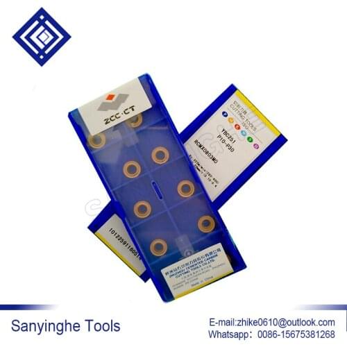 Free shipping high quality sanyinghe 10pcs/lots RCMX0803MO YBC251 cnc carbide milling insert