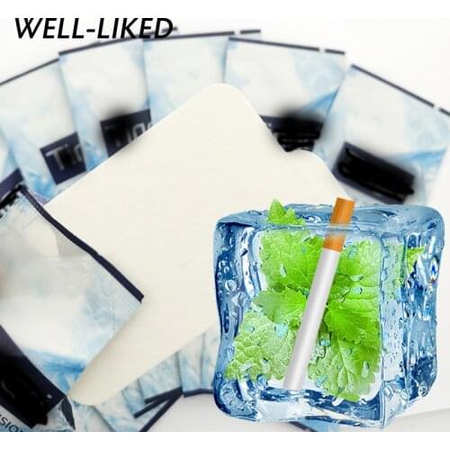 10 PCS/PACK NEW Mint Flavor Card Aromatic Cigarette Cards Cool Mint Smoking Accessories Wholesale