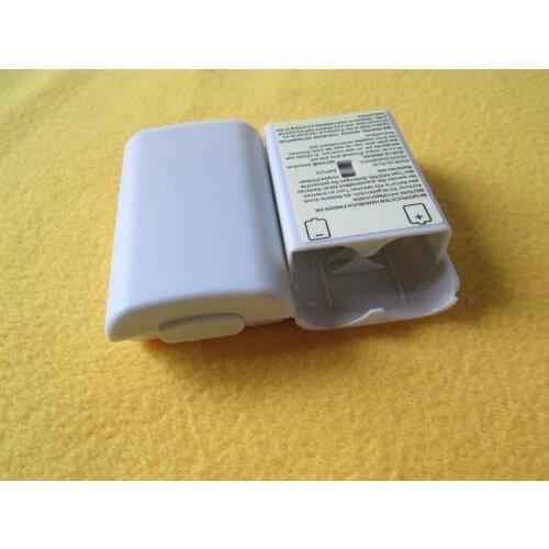 12 x For Xbox360 Battery Pack Cover Shell Shield Case Kit For Xbox 360 Wireless Controller Black White Color Replace