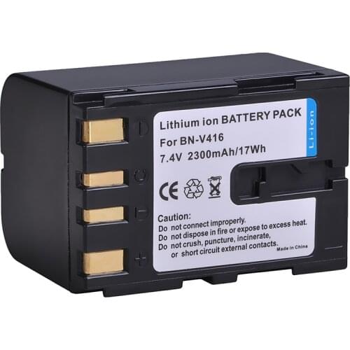 High Quality 2300mAh 7.4V BN-V416 BN-V416U Camcorder Battery for BN-V408 BN-V408U BN-V408US BN-V428 BN-V428U BN-V428US