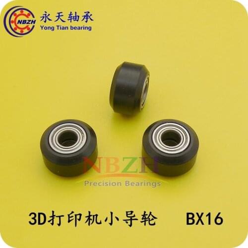 3D macchina CNC POM with ruota di Plastica grandi Modelli Openbuilds Passivo ruota ruota Intorno Puleggia perlin bearings BX16