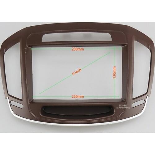 9 INCH Car Audio Frame GPS Navigation Fascia Panel Car dvd Plastic Frame Fascia is suitable for 2014 BUICK REGAL