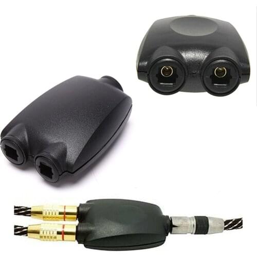 Digital Audio Cable Optical Digital Audio Splitter 2 In 1 Out Adapter Fiber Converter Digital To Analog Audio Converter