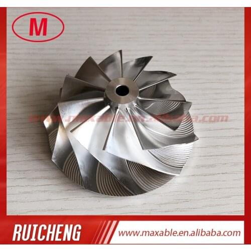 GTX3582 9833-2 62.45/82.36mm 11+0 blades turbocharger milling/aluminum 2618/billet compressor wheel