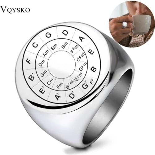 Customized Engrave Name Photo Signet Ring For Men Stainless Steel Wedding Rings Male Jewelry Party Gift Accessories Wholesale