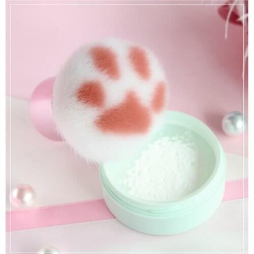 1 Pcs Makeup Brush Suit Contour Powder Foundation Eyebrow Concealer Highlight Blush Cat Paw Shape Convenient Make Up Tool
