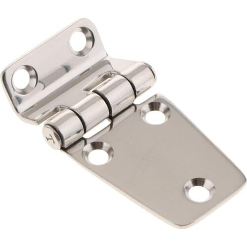 Marine Stainless Steel Short Side Hinges Boat Cabinet Shed Door & Gate Hinge