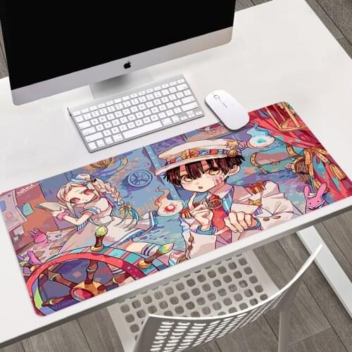 Toilet-bound Hanako-kun Anime Mousepad Rubber Anit-slip Mouse Pad Laptop Desk Mat pc gamer completo for lol/world of warcraft
