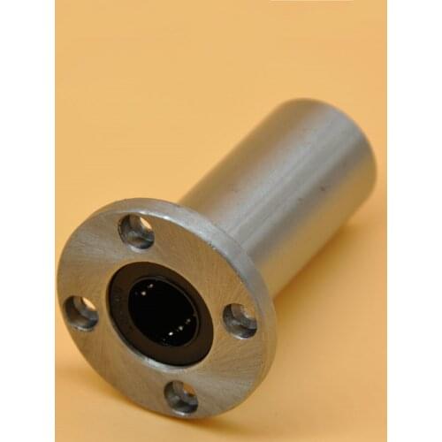 LMF60LUU 60mmx90mmx211mm round flange long linear ball bearing for 60mm rod shaft cnc 1pcs