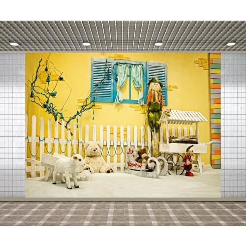 Lyavshi Photography Birthday Party Computer Printed Children Photography Backdrop Christmas Theme Backgrounds for Photo Studio