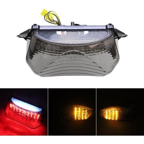 Motorcycle Tail Light Brake Turn Signals Integrated LED Light For Honda Super Howk VTR1000 / VTR1000F 1997-2005 2004 2003