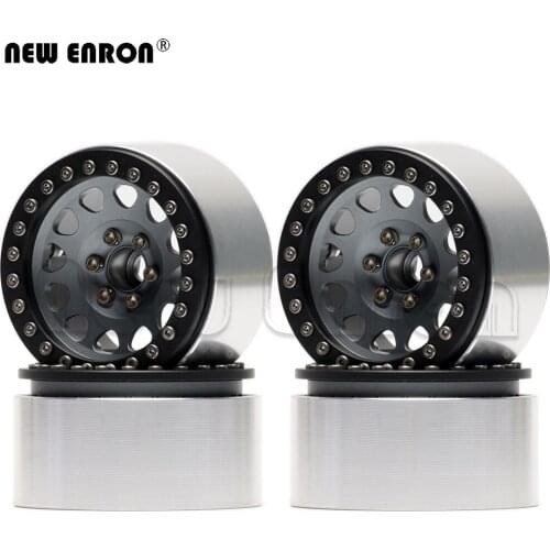 NEW ENRON 12 Hole Alloy 64*51*35 2.2" Beadlock Wheels Hub Rim for 1/10 RC Crawler Traxxas TRX-4 Axial SCX10 SCX10 II 90045 RR10