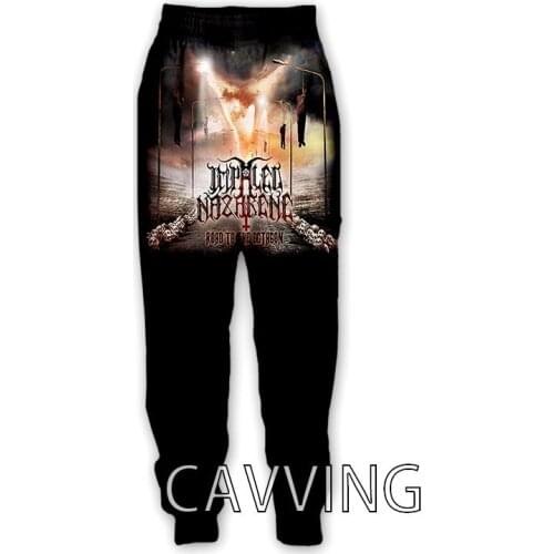 CAVVING 3D Printed Impaled Nazarene Band Casual Pants Sports Sweatpants Straight Pants Sweatpants Jogging Pants Trousers