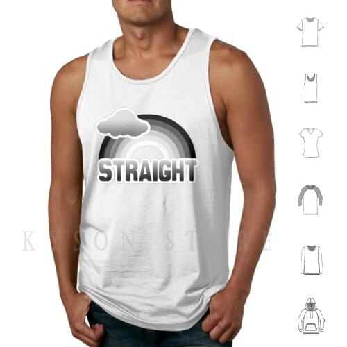 Straight Pride Tank Tops Vest Sleeveless Straight Pride Straight Hetero Straight Flag Hetero Flag Heterosexual Flag