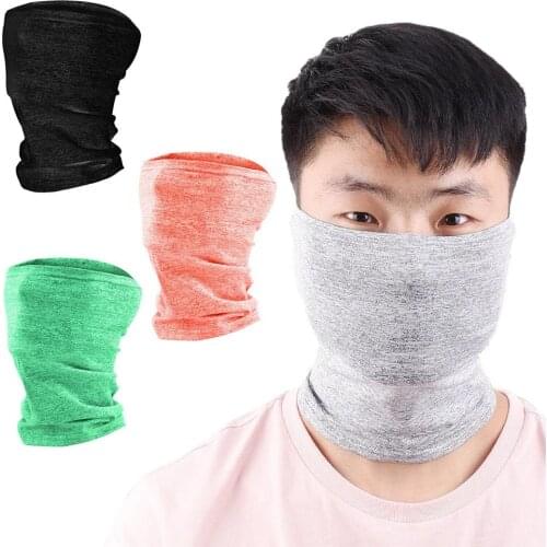 Outdoor Cycling Filter Chip Bib UV Protection Dust-proof Collar Multi-functional Magic Bandana Scarf Face Cover Neck Gaiter