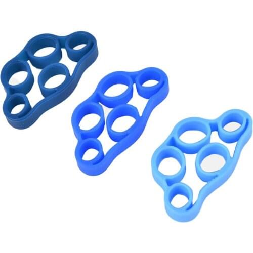Finger Trainer Exercise Silicone Finger Gripper Strength Trainer Resistance Band Hand Grip Wrist Yoga Stretcher 3/4/5kg