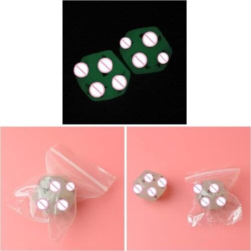 12-faced Luminous Dice Fun Erotic Dice Game Glow In The Dark Night Love Dice of Adult Sex Toys can CSV