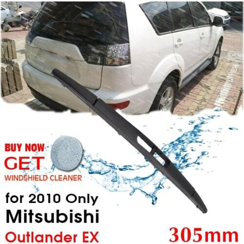 Car Wiper blade Rear Back Window Windscreen Windshield Wipers For Mitsubishi Outlander EX Hatchback 305mm 2010 Auto Accessories