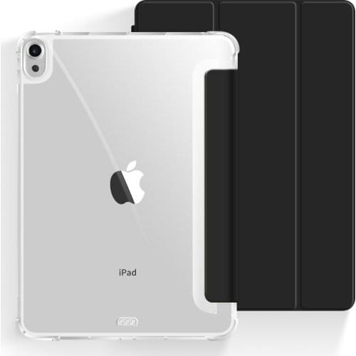 Case for iPad 2020 2019 10.2 2018 2017 9.7 Pro 11 Air 3 4 10.5 10.9" Mini 5 Soft TPU Smart Cover for iPad 8th 7th 6th Generation