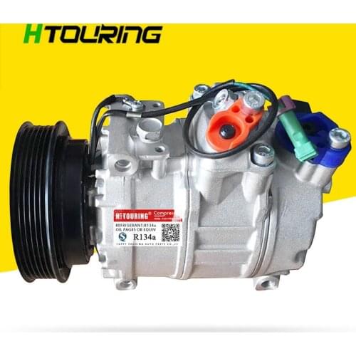 For Car LANCIA THESIS / ALFA ROMEO156 166 / FIAT MAREA Weekend 7SBU16C AC Compressor 447220-8153 09C00263 4472208153 810866045