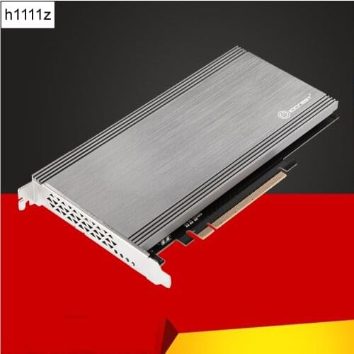 H1111Z Add On Cards PCIE to M2 Adapter M.2 SSD PCIE Adapter M.2 to PCIE x16 Adapter NVME PCI Express M Key for 2230-2280 M2 SSD