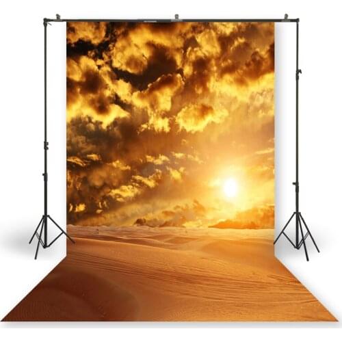 HUAYI Photography Backdrop Newborns Baby Birthday Studio Photo Background Natural Desert Sunset Photoshoot Backdrops XT-7172