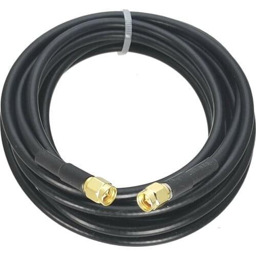 RG58 Cable SMA Male Plug to SMA Male Plug Straight 6inch~20M