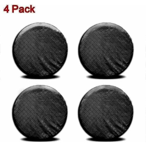 4 Pcs Covers RV Wheel Waterproof Dustproof Aluminum Film Tire Sun Protectors Fits 40" To 42" Use On Trailer Caravans Truck