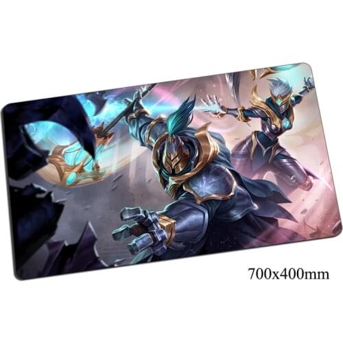 Jax mouse pad 70x40cm gaming mousepad gear lol gamer mouse mat pad game computer Grandmaster at Arms mouse locrkand play mats