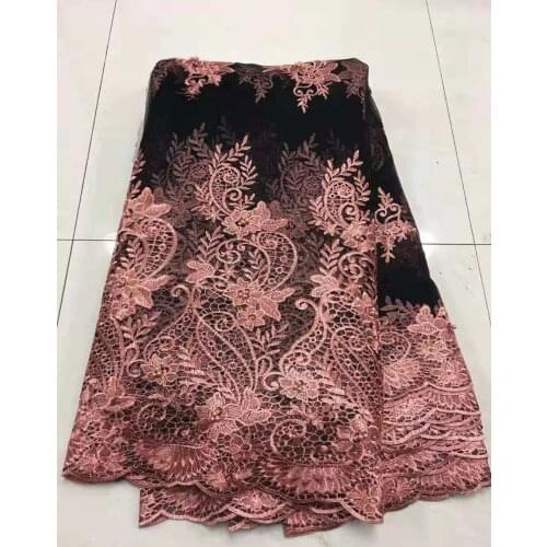 2020 Latest French Nigerian Laces Fabric High Quality Tulle African Laces Fabric Wedding African French Tulle Lace M31221