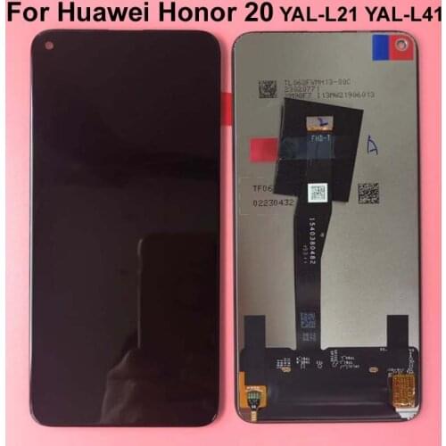 Original AAAA For 6.26'' Huawei Honor 20 honor 20 Pro YAL-L21 YAL-L41 YAL-AL10 LCD Display Touch Screen Digitizer Assembly parts