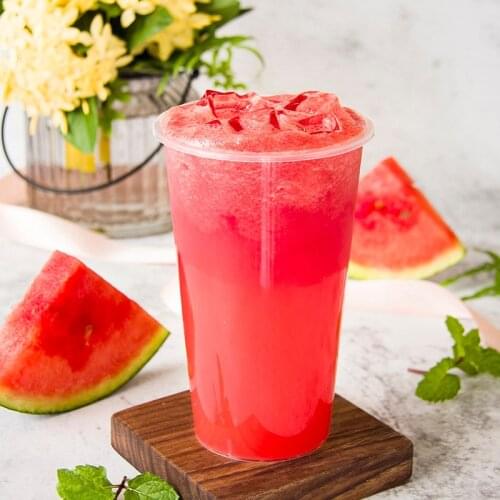 Beverage Drinkware 500ml Disposable Plastic Cup Transparent Juice Container For Cool Drink Suitable For Party Use safe With Lid