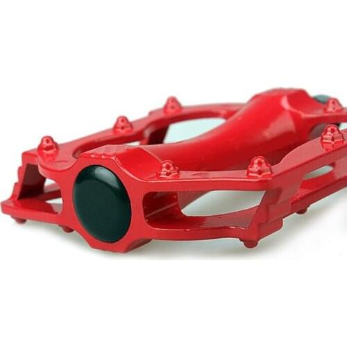 Q083 Free shipping 2016 New Arrival Bike Pedal 2 Colors Mountain Bike aluminum Bearing Pedal Bicycle Anti-skid Dead Fly Feet